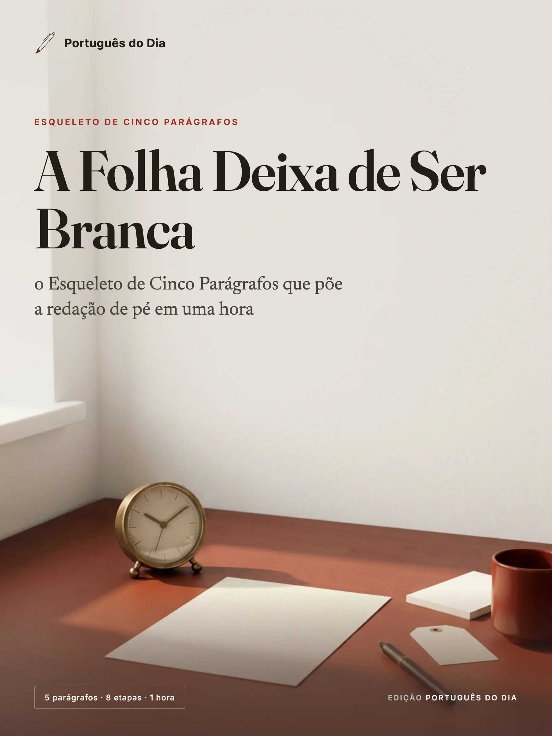 Capa do guia A Folha Deixa de Ser Branca